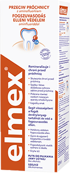 Płyn do płukania jamy ustnej elmex® PRZECIW PRÓCHNICY Płyn do płukania jamy ustnej elmex® PRZECIW PRÓCHNICY