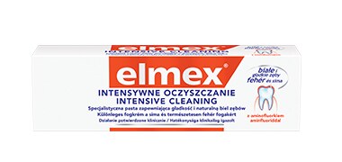 Pasta do zębów elmex® INTENSYWNE OCZYSZCZANIE Pasta do zębów elmex® INTENSYWNE OCZYSZCZANIE