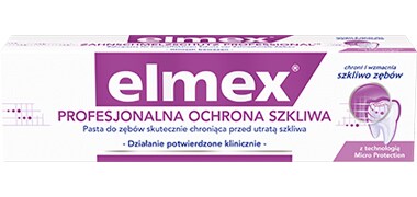 Pasta do zębów elmex® PROFESJONALNA OCHRONA SZKLIWA™ Pasta do zębów elmex® PROFESJONALNA OCHRONA SZKLIWA™