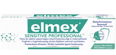 Pasta do zębów elmex® SENSITIVE PROFESSIONAL™ Pasta do zębów elmex® SENSITIVE PROFESSIONAL™