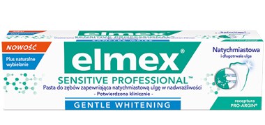 Pasta do zębów elmex® SENSITIVE PROFESSIONAL™ Gentle Whitening Pasta do zębów elmex® SENSITIVE PROFESSIONAL™ Gentle Whitening