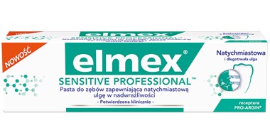 Pasta do zębów elmex® SENSITIVE PROFESSIONAL™ Pasta do zębów elmex® SENSITIVE PROFESSIONAL™