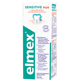 Płyn do płukania jamy ustnej elmex® SENSITIVE Płyn do płukania jamy ustnej elmex® SENSITIVE